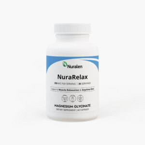 NuraRelax™ | Ultra-Absorbable Magnesium Glycinate for Calm, Strength, and Recovery